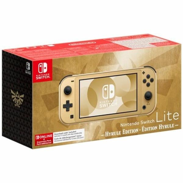 Žaidimų konsolė NINTENDO SWITCH LITE NINTENDO HYRULE AUKSINIS